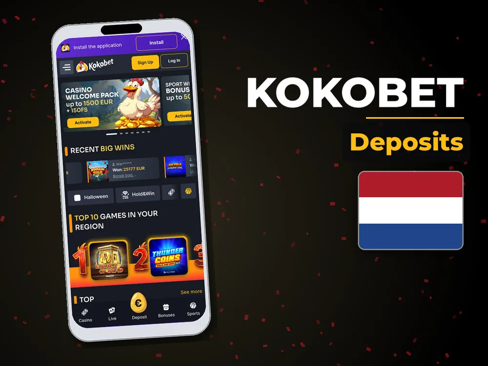 KoKobet - Deposits