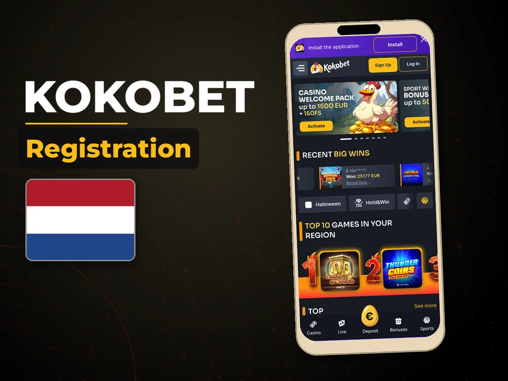 KoKobet - Registration