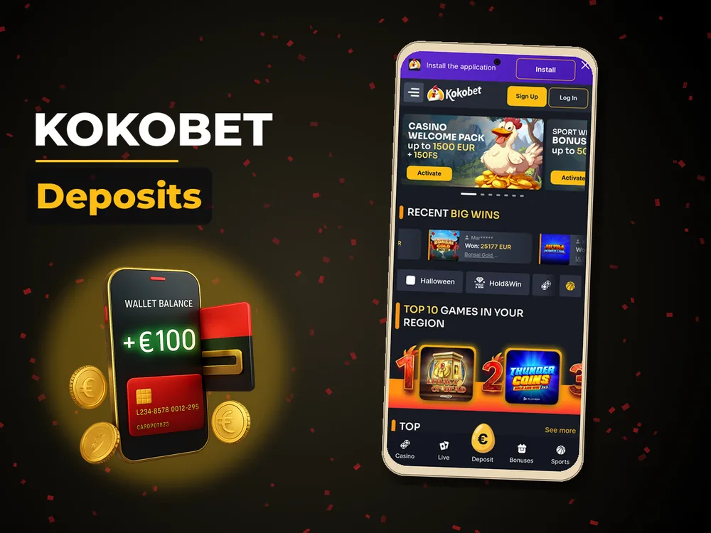 KoKobet - Deposits
