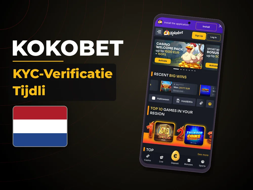 KoKobet - KYC-Verificatie Tijdli