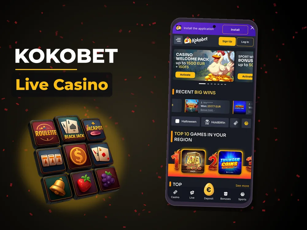 KoKobet - Live Casino